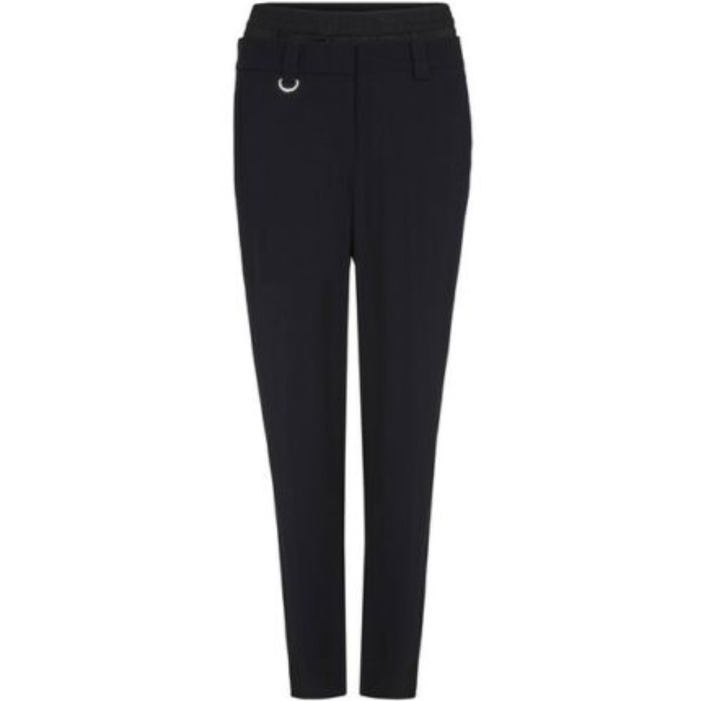 A.L.C Elliott Silk Waistband Straight Leg Pants